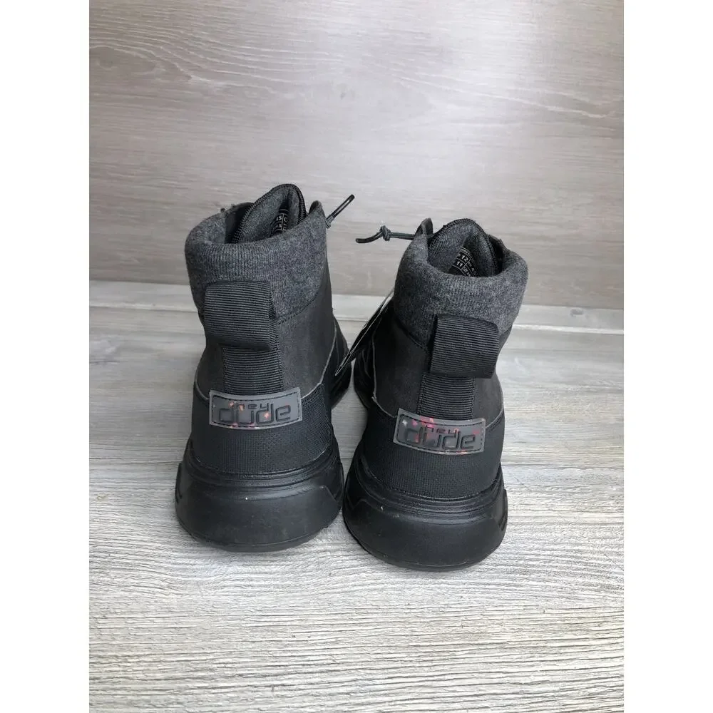NWT Hey Dude Duke Eco Shield Black - Men's 12 - 112664900